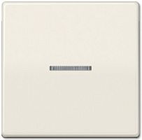 Лицевая панель Jung EcoProfi для 1-кл. выключателя с подсветкой слоновая кость картинка